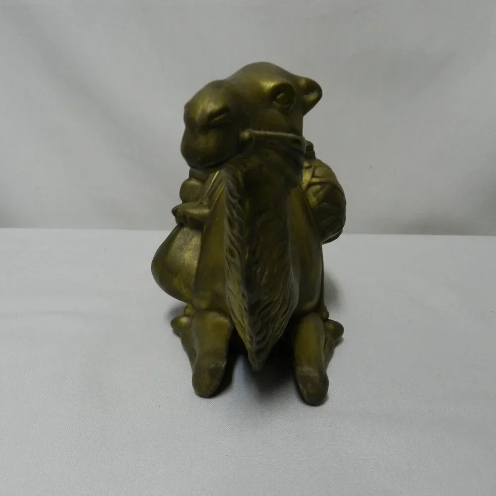 Nativity Vintage Chalkware Camel Christmas Figurine Sitting 10